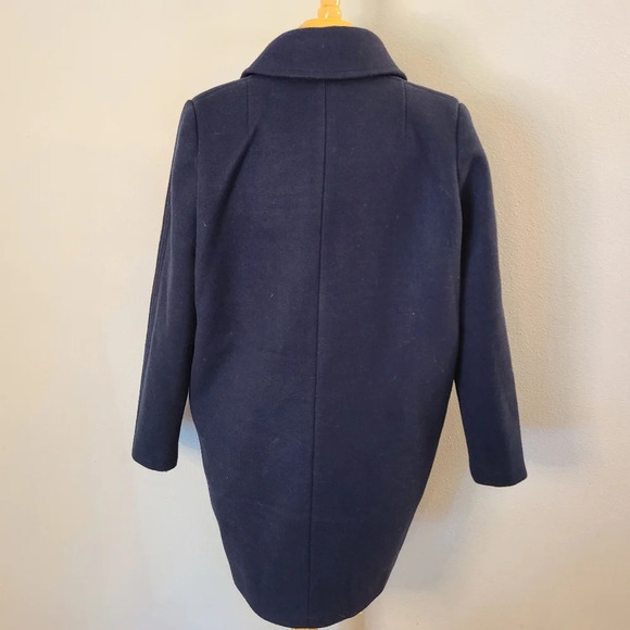 Samsoe Samsoe Elise Dark Sapphire Wool Blend Jacket - Picture 3 of 5